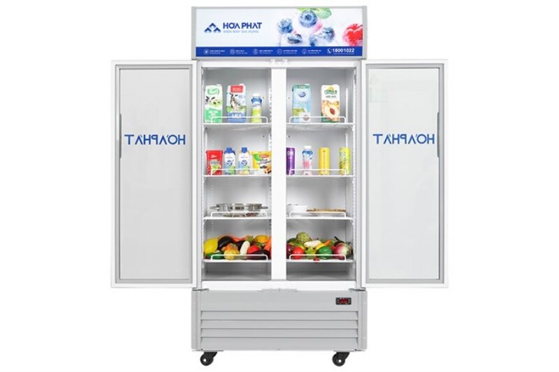 Tủ mát Hòa Phát Inverter 2 cánh 526 Lít HSR D8526 