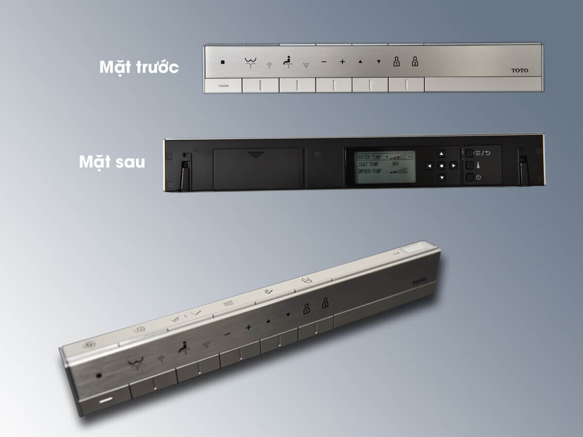 Bảng điều khiển gắn tường, các tính năng năng thể hiện rõ ràng, dễ dàng sử dụng