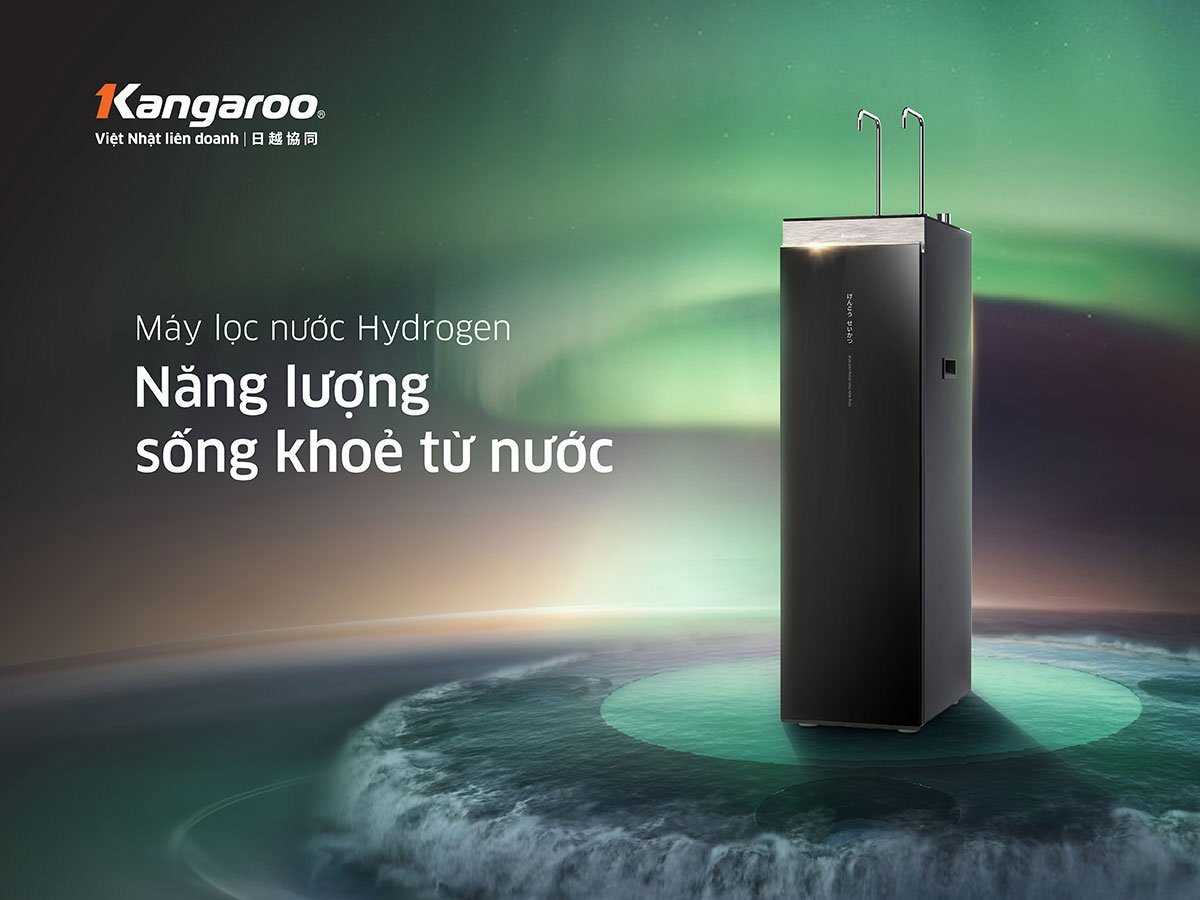 KG11A18 là mẫu máy lọc nước Kangaroo được ứng dụng công nghệ điện phân nước RO 
