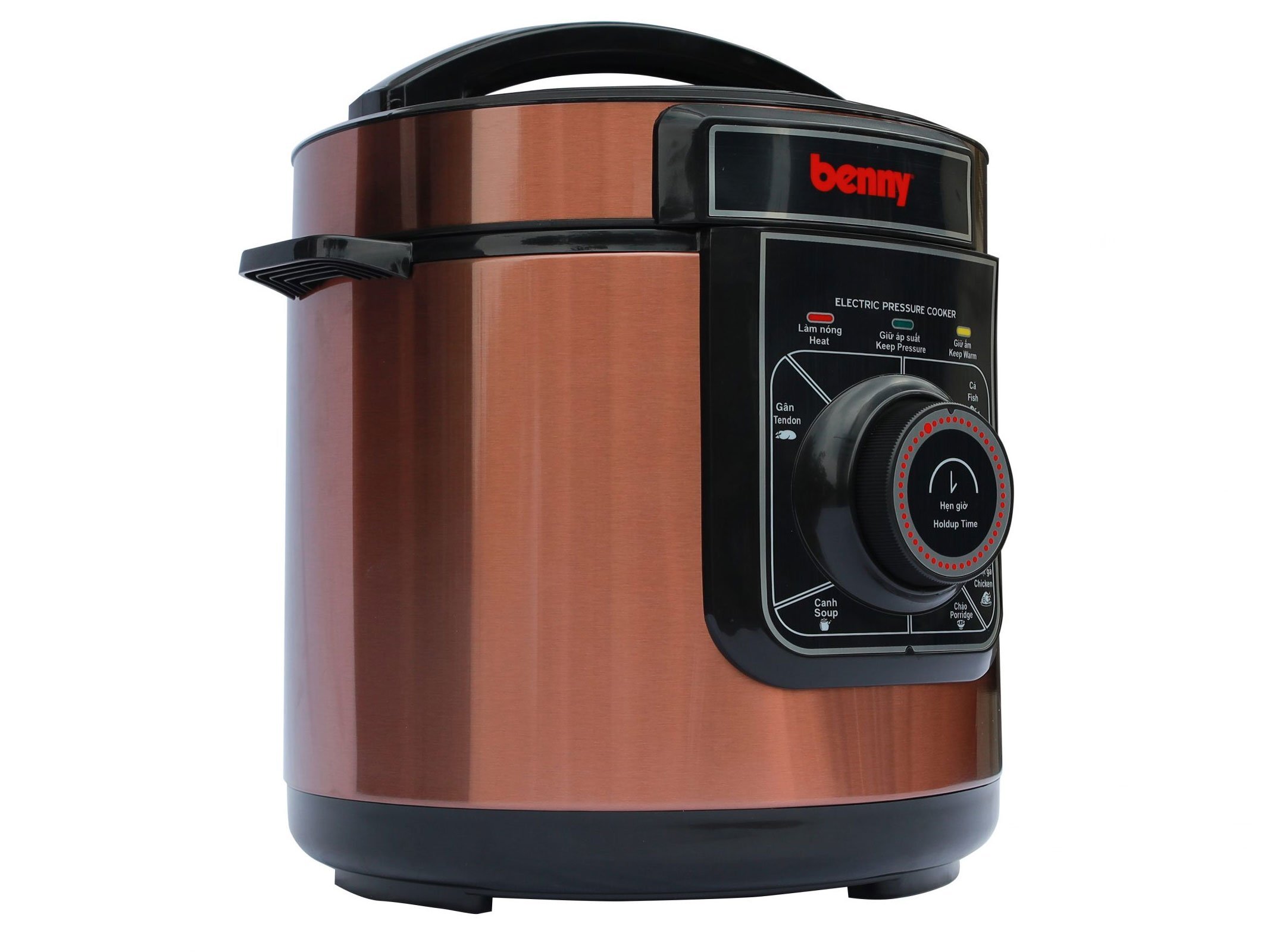 Nồi áp suất điện nắp rời, van xả tự động Benny BP-83 Nồi áp suất điện nắp rời, van xả tự động Benny BP-83
