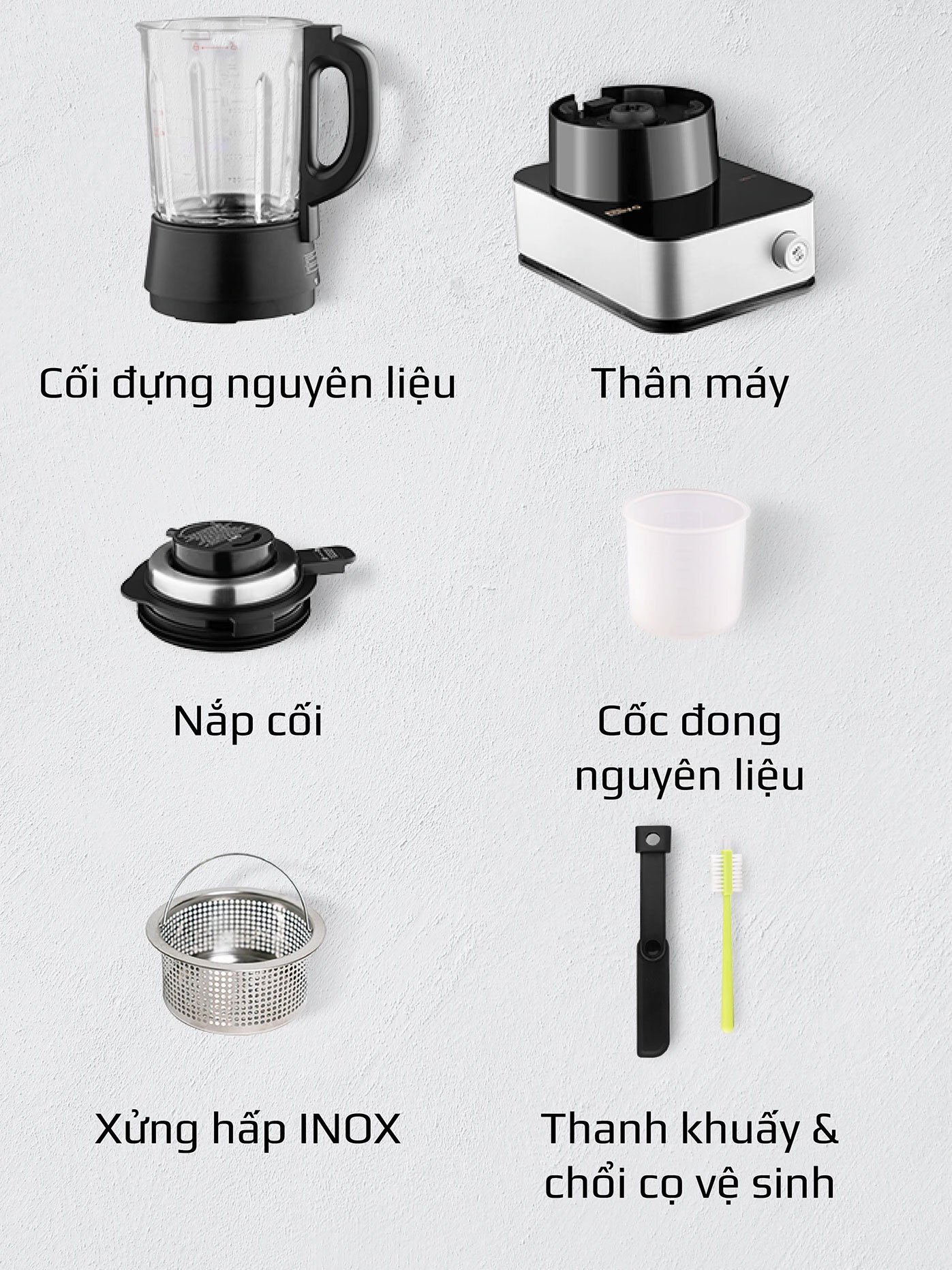 Máy xay nấu đa năng Olivo CB22 Pro