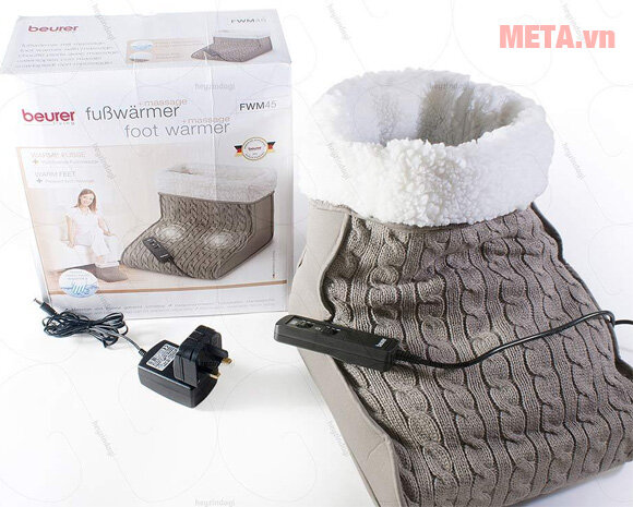 Ủng ủ ấm massage chân Beurer FWM45