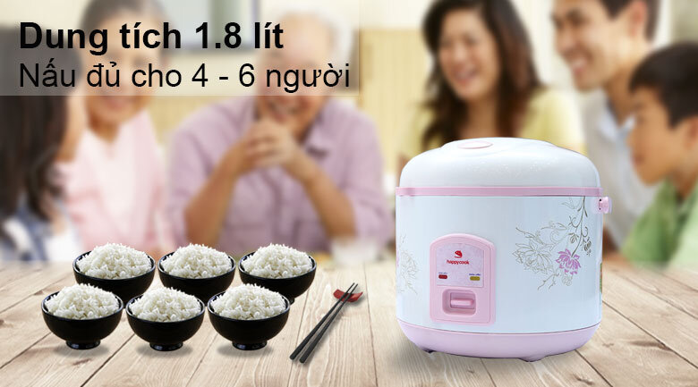 Nồi cơm điện Happycook 1.8 lít HC-180N