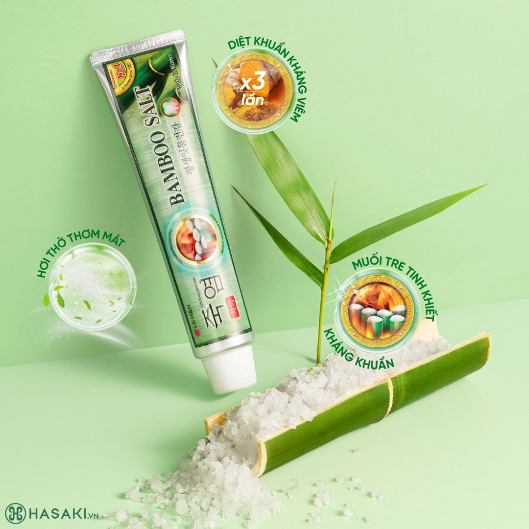 Sản phẩm Kem Đánh Răng Bamboo Salt Toothpaste 140g hiện đã có mặt tại Hasaki