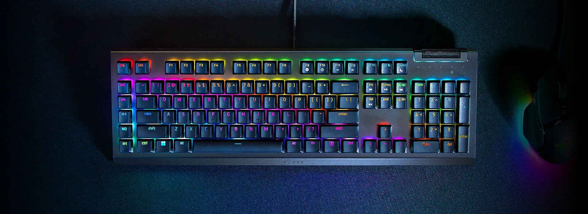 Bàn phím cơ gaming có dây Razer BlackWidow V4  2