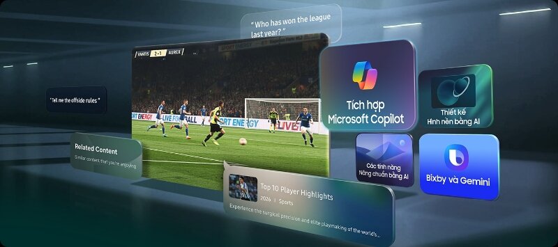 Smart tivi Mini LED Samsung AI 4K 65 inch UA65M70HA 