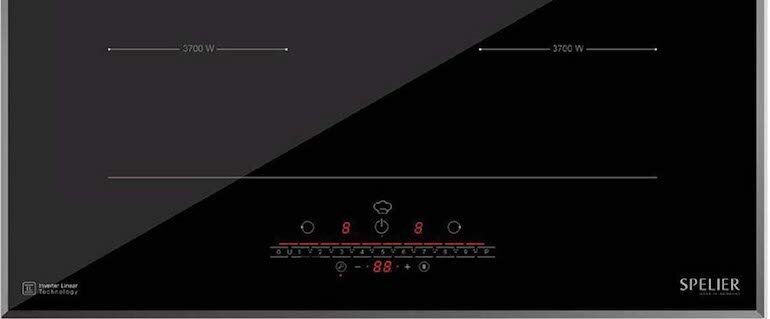 Về hiệu suất nấu ăn bếp từ đôi Spelier SPE IC 1188