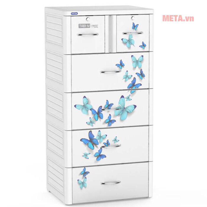 Tủ nhựa Tabi-M Duy Tân 5 ngăn Tủ nhựa Tabi-M Duy Tân 5 ngăn
