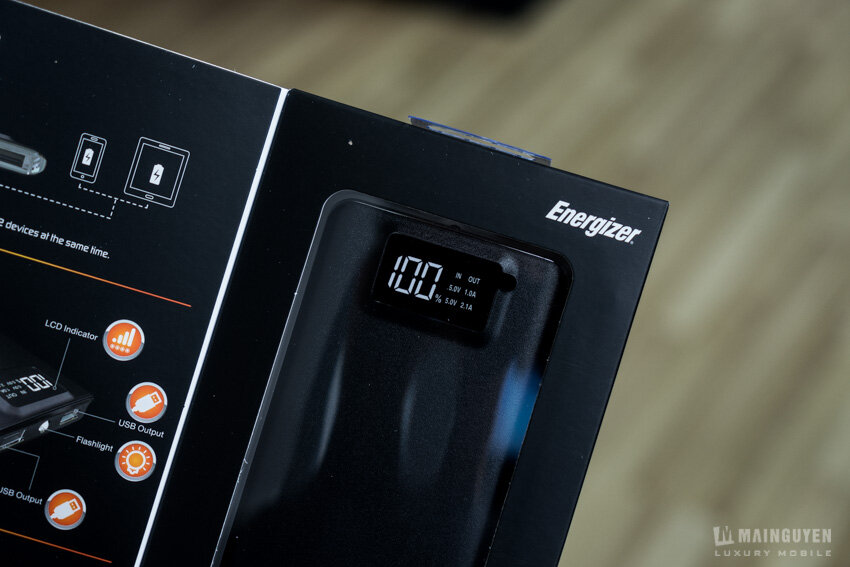 PIN DỰ PHÒNG ENERGIZER 10000MAH - UE10018