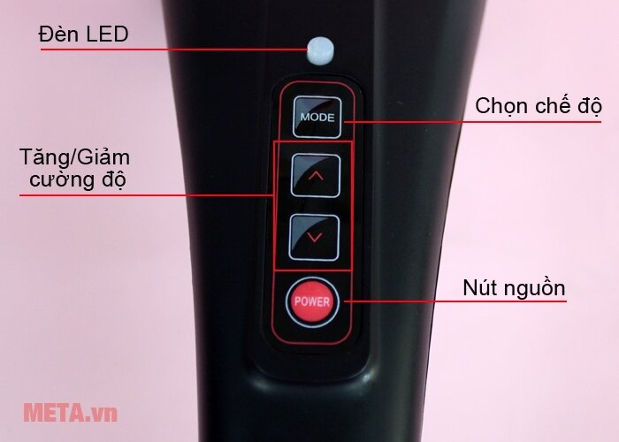 Máy massage cầm tay Maxcare Max631S