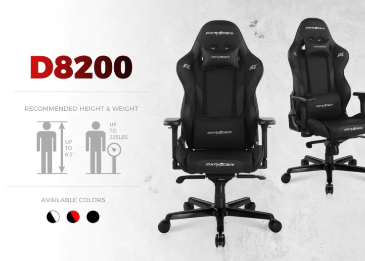 Ghế Game DXRacer G Series GC-G001-N-B2 (OH/GB001/N) 1