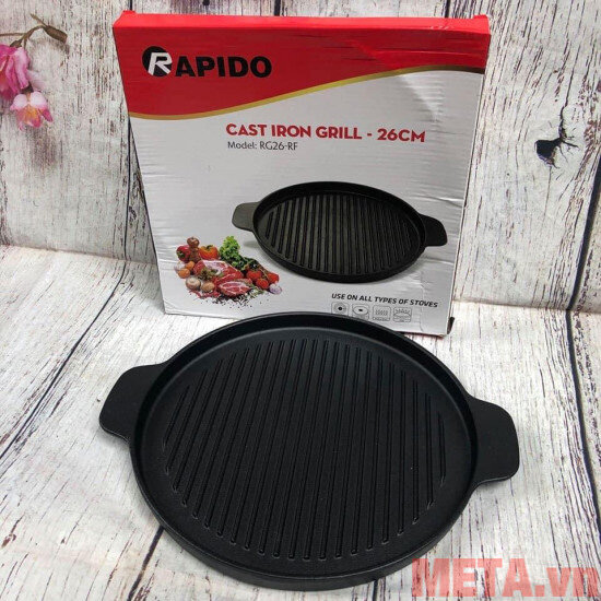 Chảo nướng Rapido RG26-RF - 26cm