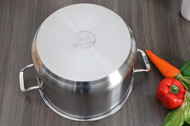 Nồi inox 3 đáy 28 cm Fivestar N28-3QB Nồi inox 3 đáy 28 cm Fivestar N28-3QB