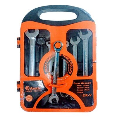 Bộ cờ lê tự động Cr-V 7 chi tiết Asaki AK-7732