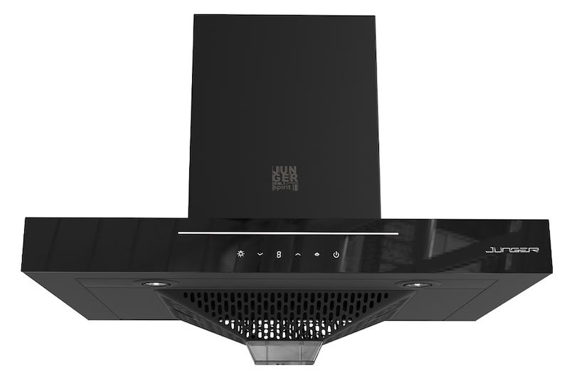 Thiết kế của máy hút mùi Junger HRJ-701 (Ảnh: dienmayxanh).