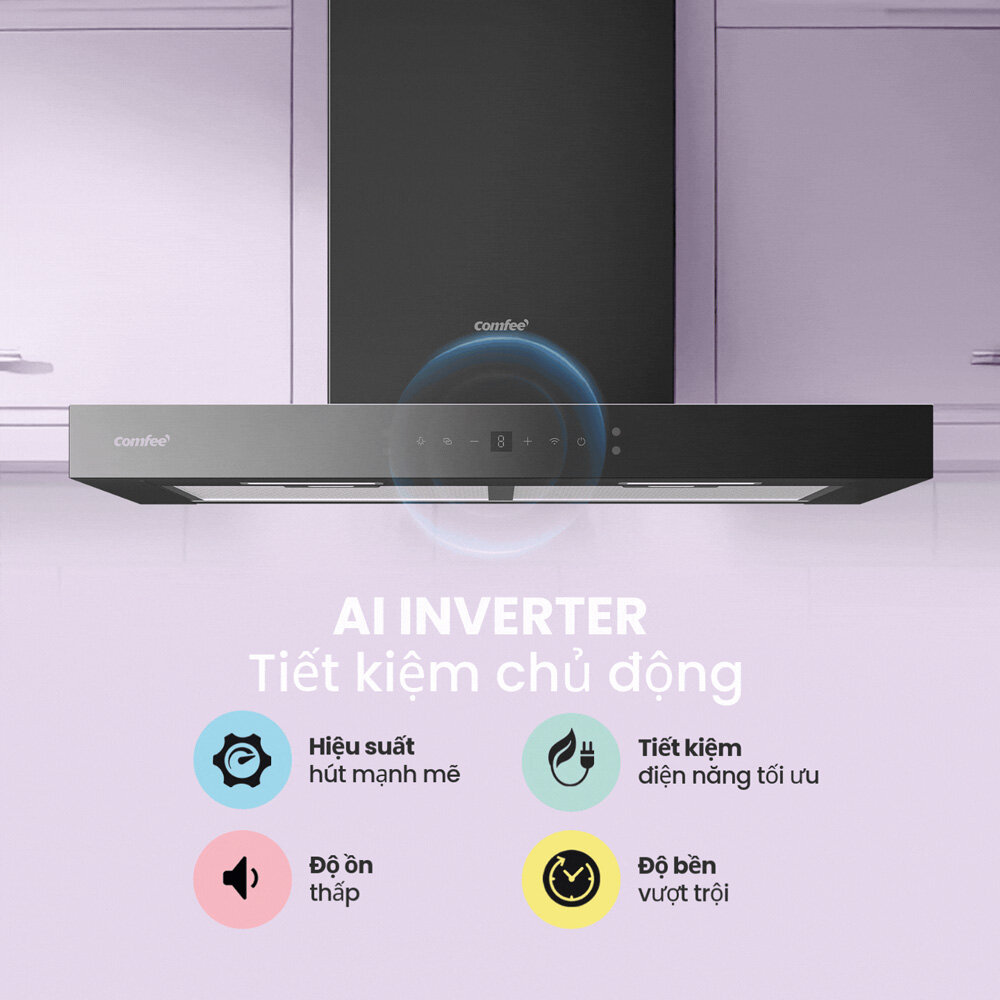 Công nghệ AI Inverter Comfee CH-70TM77B