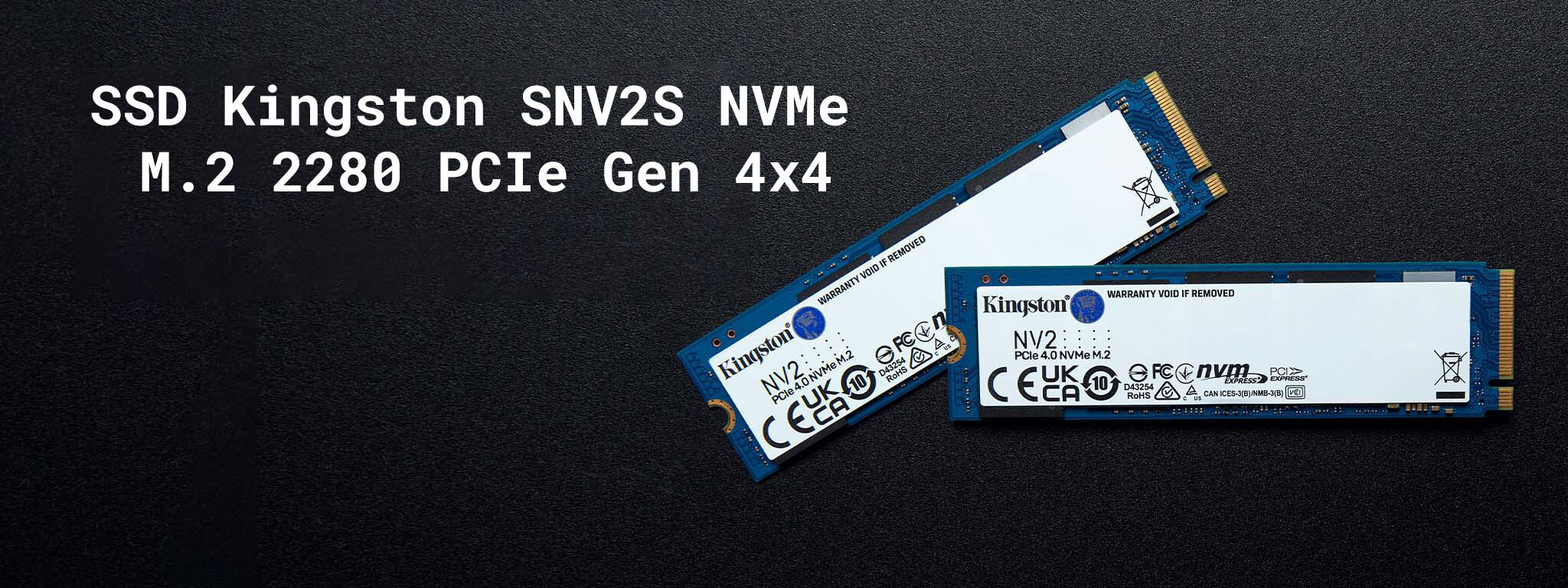 Ổ cứng SSD Kingston SNV2S  NVMe M.2 2280 PCIe Gen 4x4