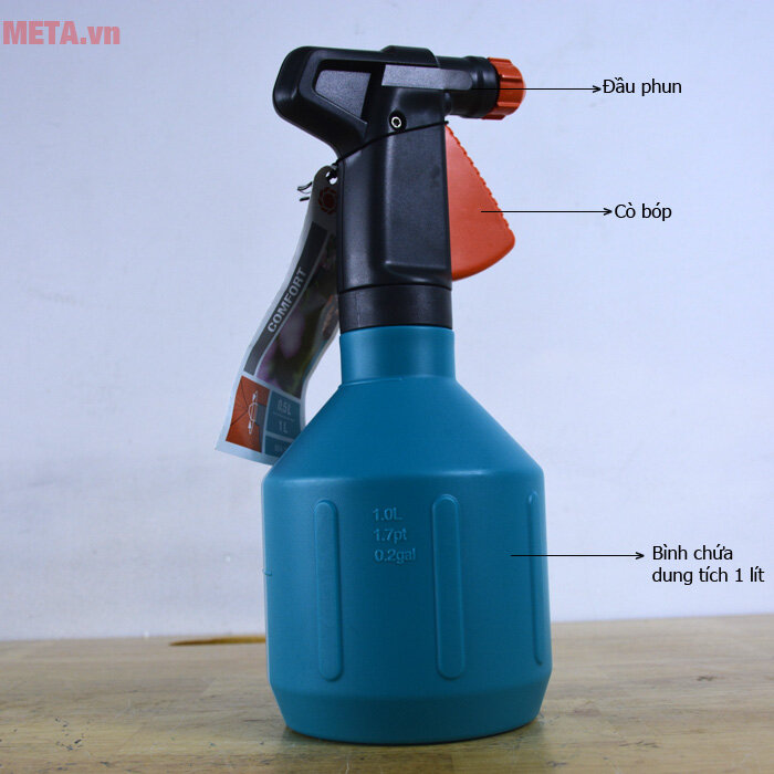 Bình xịt mini 1 lít Gardena 00805-20 Bình xịt mini 1 lít Gardena 00805-20