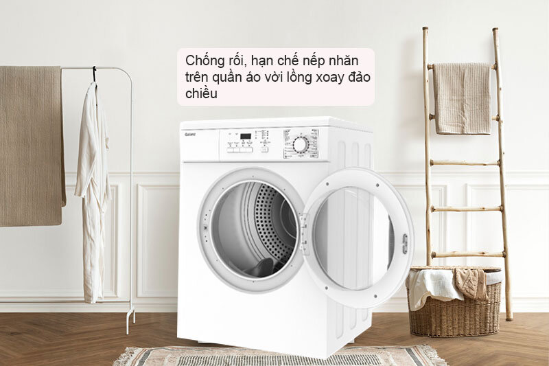 Chống rối, hạn chế nếp nhăn trên quần áo vời lồng xoay đảo chiều