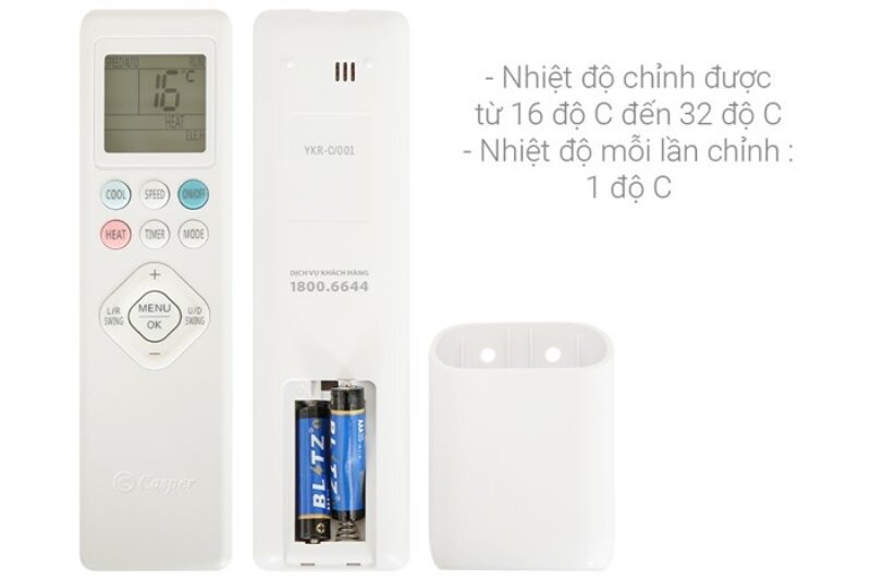 Điều hòa Casper Inverter 12000 BTU GH-12IS35