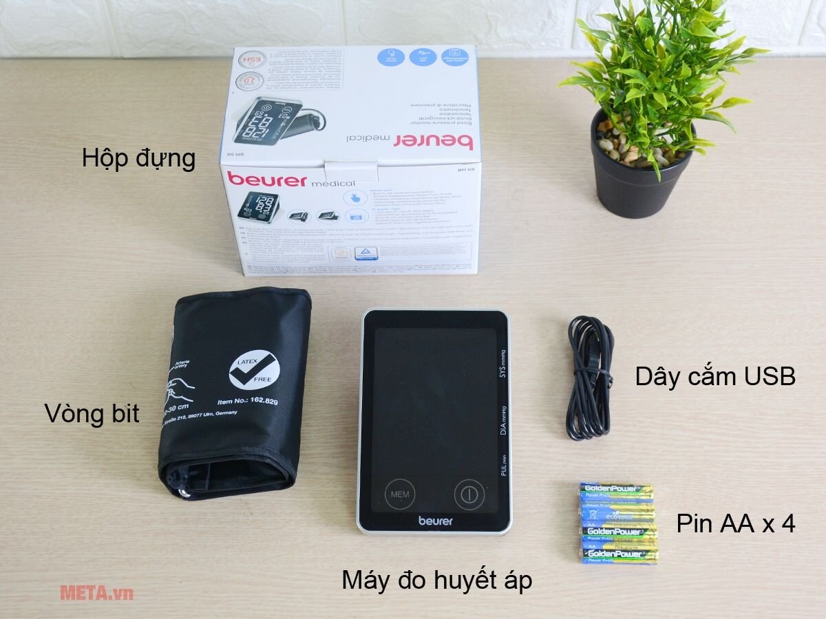 Máy đo huyết áp bắp tay Beurer BM-58