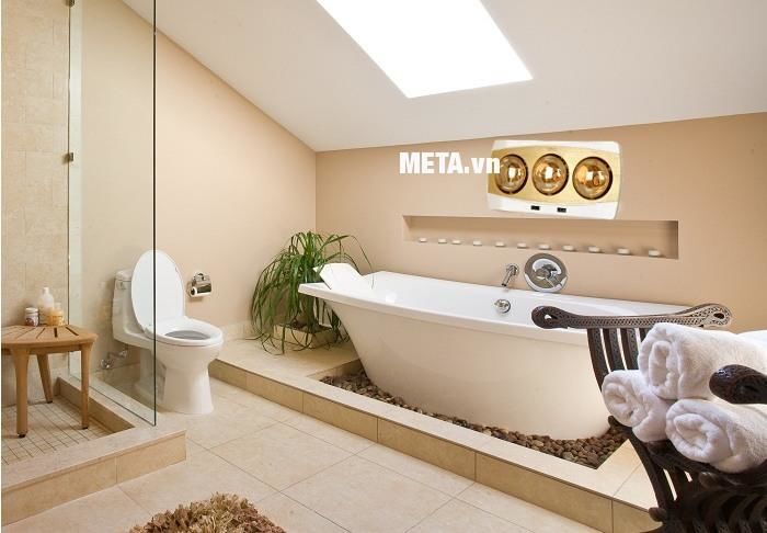 Đèn sưởi nhà tắm Kottmann 3 bóng K3BH Đèn sưởi nhà tắm Kottmann 3 bóng K3BH