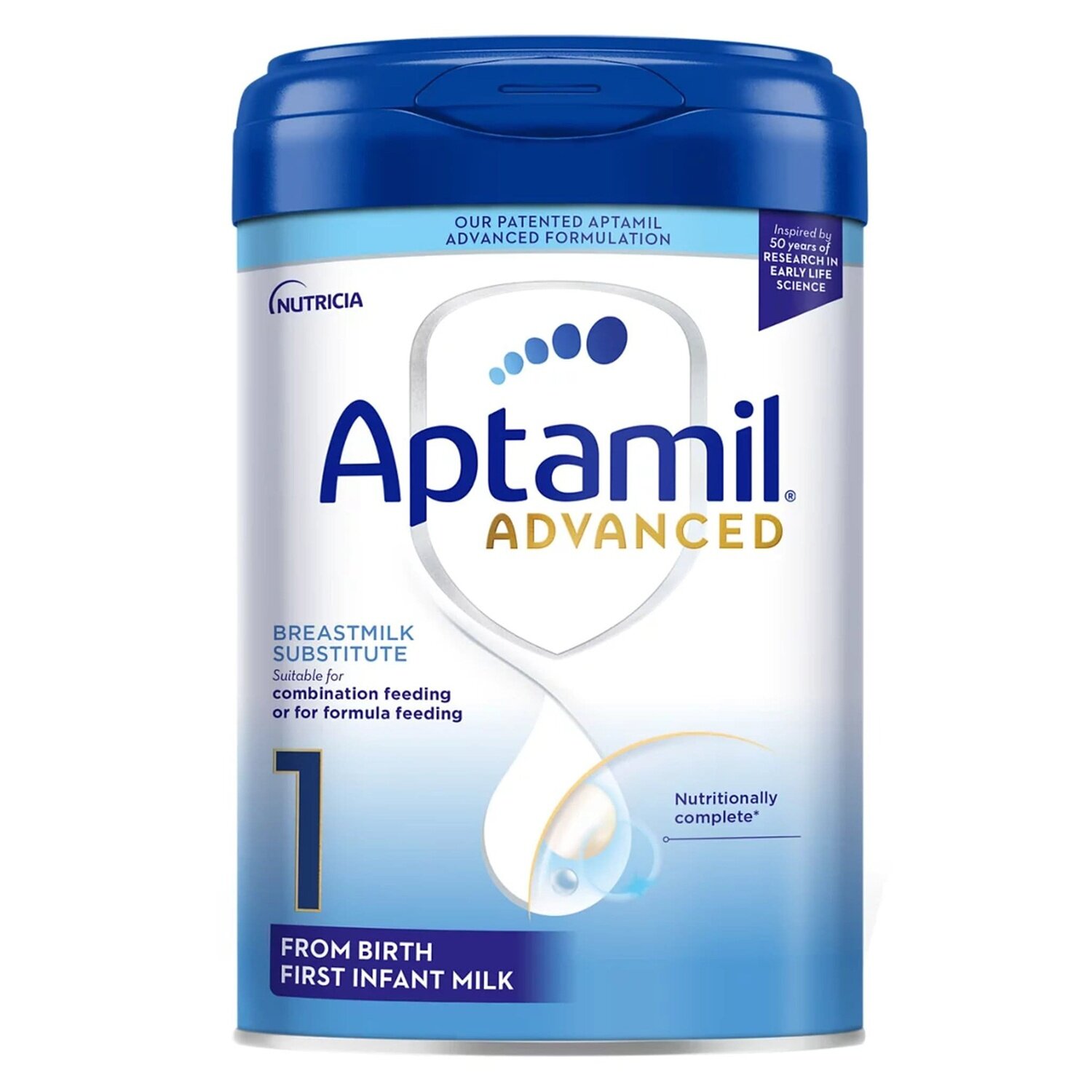 Sữa Aptamil Advanced số 1 800g của Anh cho trẻ từ 0-6 tháng (bao bì mới)