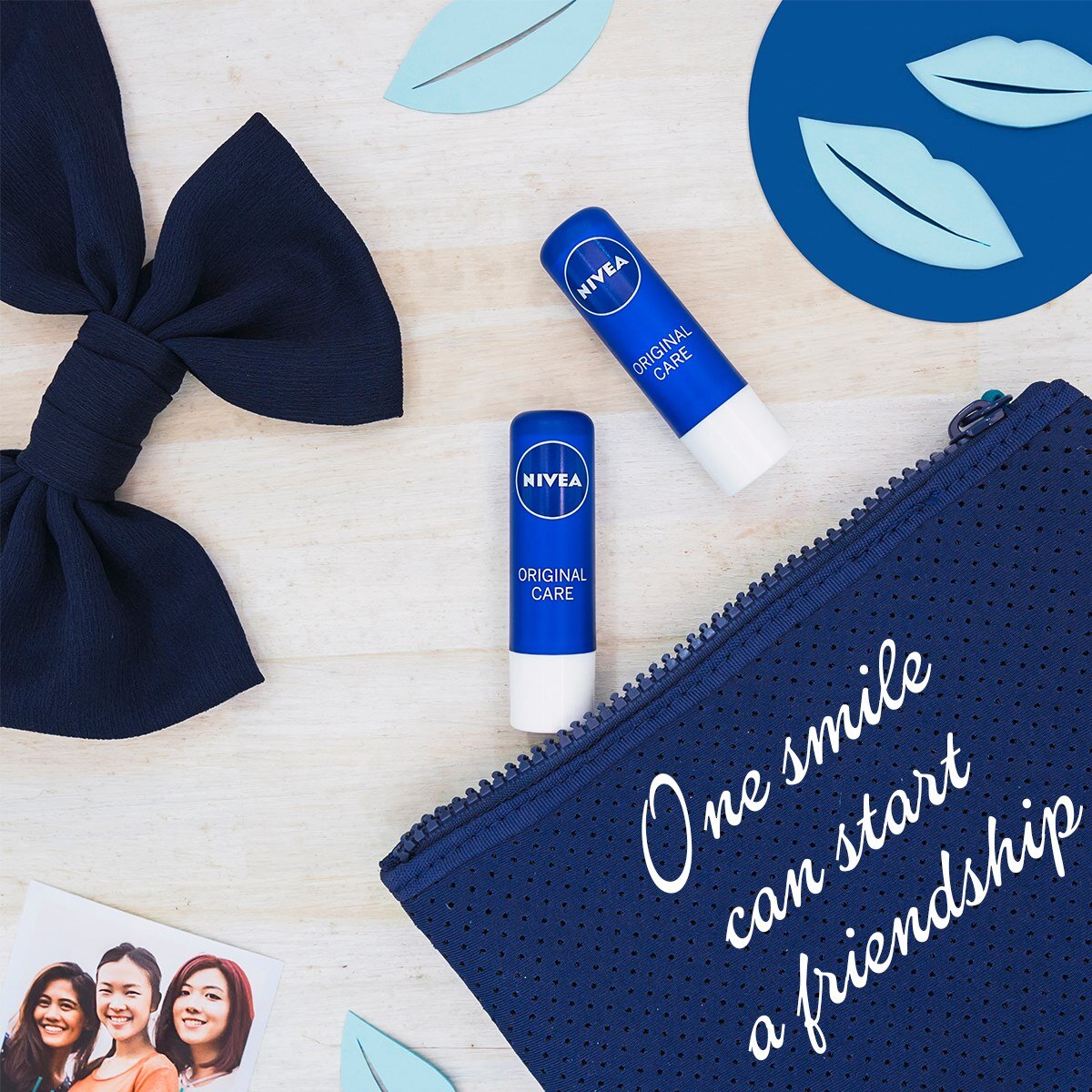 Son Dưỡng Môi Nivea Caring Lip Balm không làm thâm môi