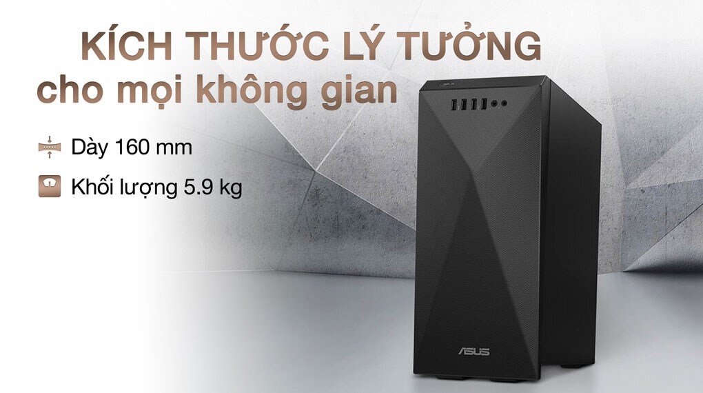 PC Asus S501MD-512400059W phù hợp với mọi không gian