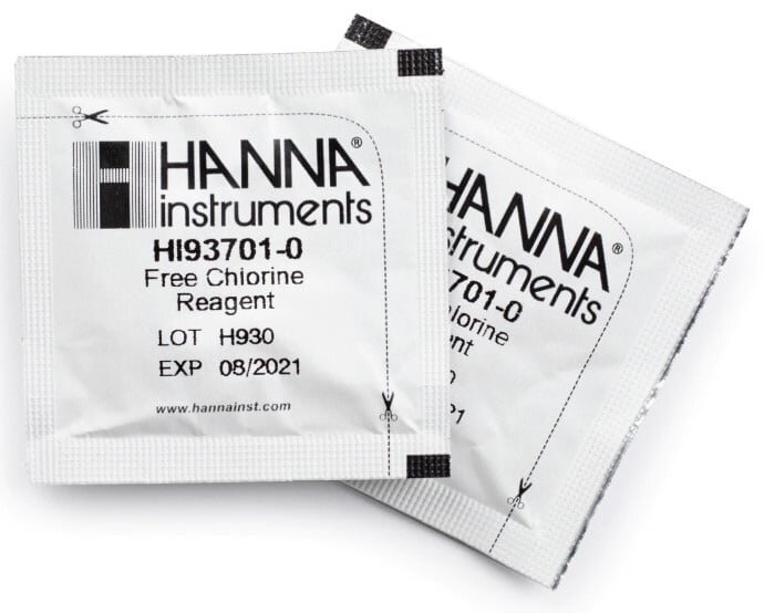 Hình ảnh thuốc thử Clo dư Hanna HI93701-01 Hình ảnh thuốc thử Clo dư Hanna HI93701-01