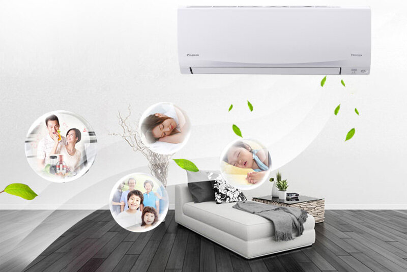 Máy lạnh Daikin Inverter 1 HP FTKQ25SVMV Máy lạnh Daikin Inverter 1 HP FTKQ25SVMV