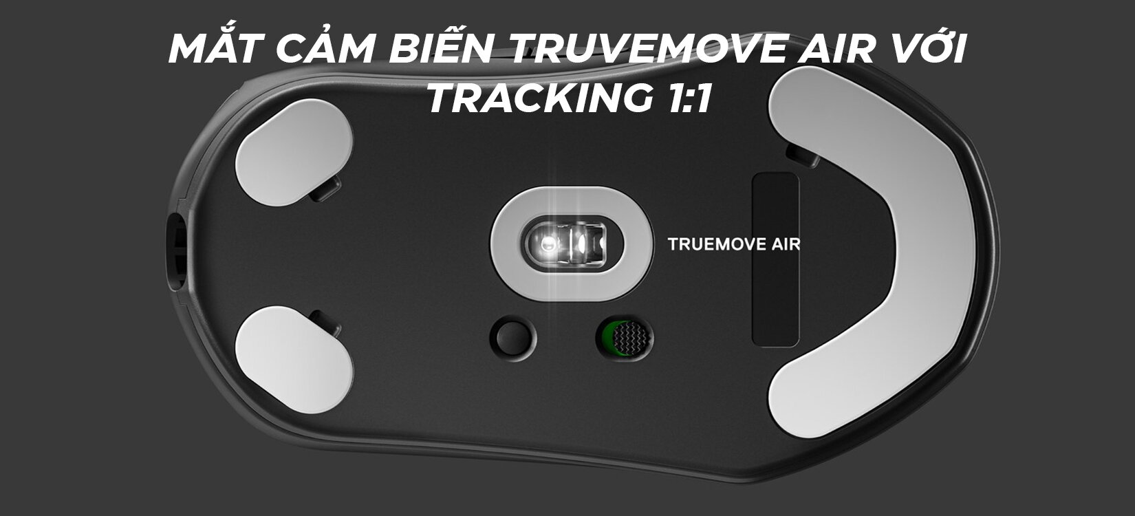 Chuột không dây Steelseries Prime wireless (62593) (USB/RGB) 3