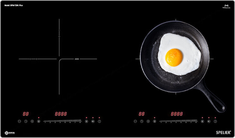 Bếp từ âm 2 vùng nấu Spelier SPM-729K Plus