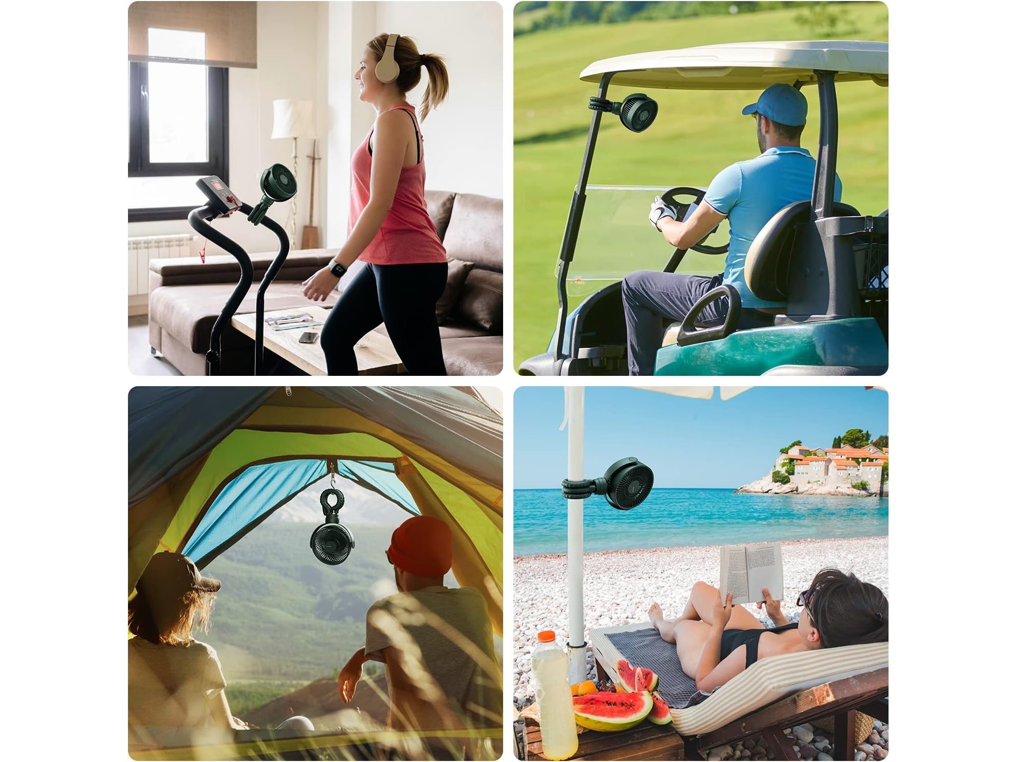 Quạt tích điện Mini Jisulife FA24