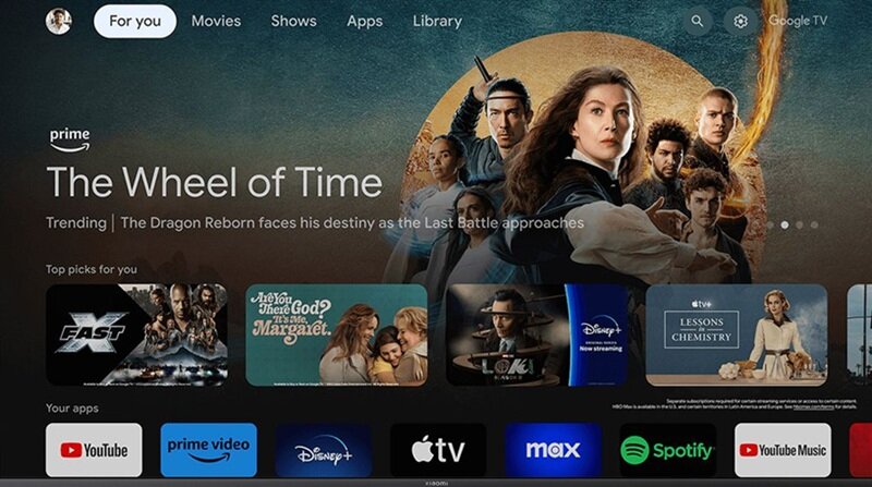 Google Tivi Xiaomi A Pro 4K 55 inch L55MA-ASEA