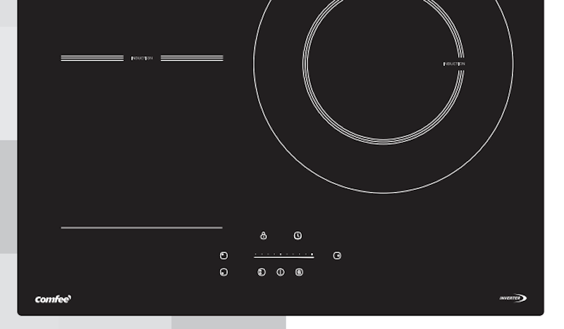 Comfee CIH-74T2AD sở hữu bảng điều khiển cảm ứng tiện dụng