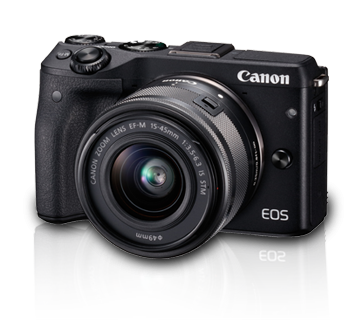 Máy ảnh Canon EOS M3 kit 15-45mm - WH