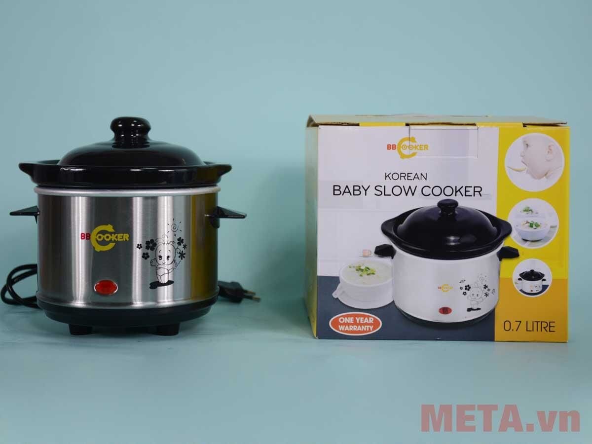 Nồi nấu cháo đa năng Hàn Quốc BBcooker BS07 (0,7 lít)