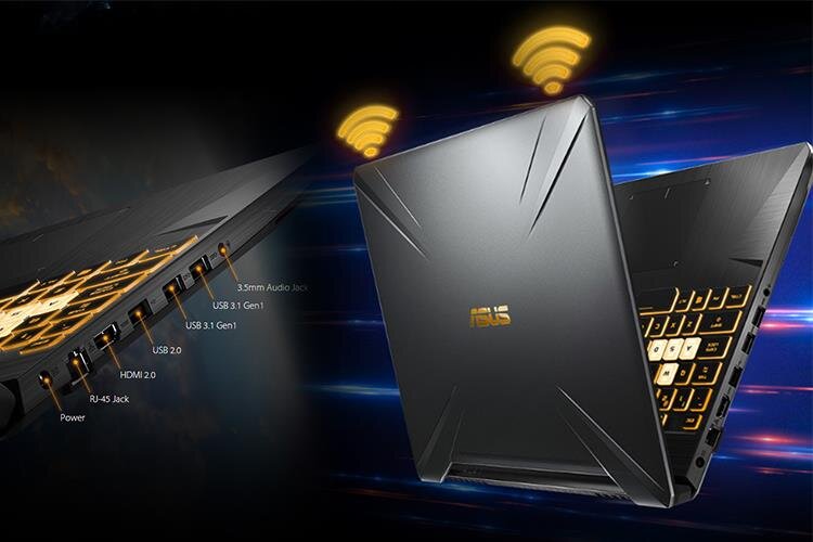 Laptop ASUS FX505GE-BQ037T W10 /i7-8750H /8G /128GSSD/1T5 /15.6FHD /4GD5_GTX1050Ti