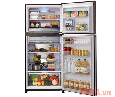 Tủ lạnh 2 cánh J-tech Inverter Sharp SJ-XP595PG (BK/BR) - 595 lít