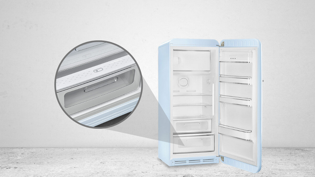 Ngăn bảo quản rau củ và trái cây riêng biệt