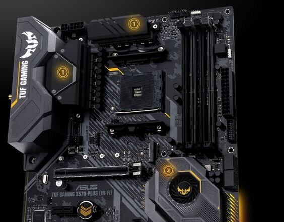 Mainboard Asus TUF Gaming X570-Plus Wi-Fi (ảnh 3)