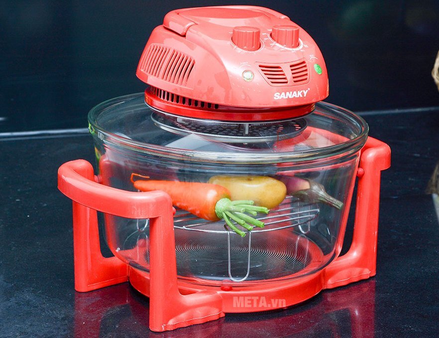 Lò nướng thủy tinh Sanaky VH 158T/D - 15 lít