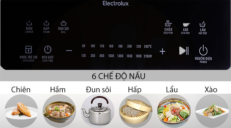Bếp từ Electrolux ETD42SKR