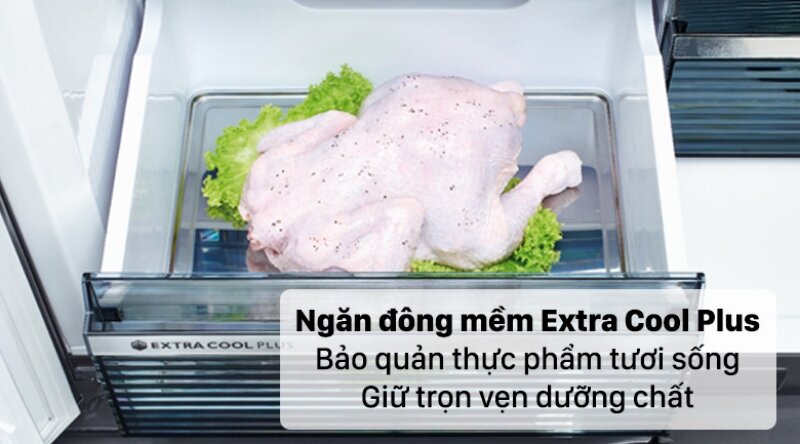 Tủ lạnh Sharp 572 lít SJ-FXP650VG-SL