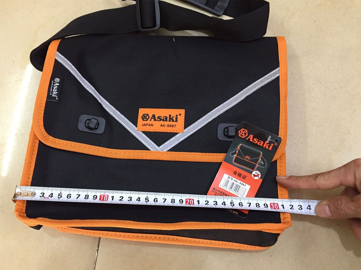 Túi đeo vai đựng đồ nghề có chiều rộng 32cm Túi đeo vai đựng đồ nghề