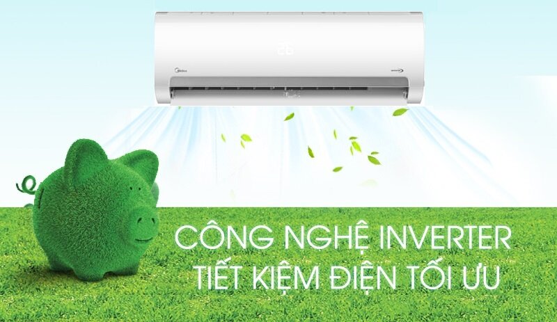 Máy lạnh Midea Inverter 1.5 HP MSMAIII-13CRDN1 Máy lạnh Midea Inverter 1.5 HP MSMAIII-13CRDN1