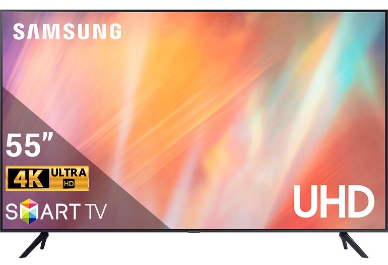 Smart Tivi Samsung 55 inch 4K UUA55AU7000 thiết kế