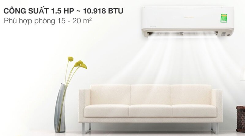 Điều Hòa Mitsubishi Heavy 12000 BTU 1 Chiều Inverter SRK/SRC13YT-S5 làm mát vượt trội