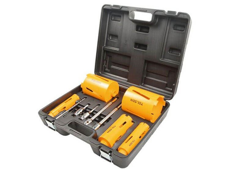 Tolsen 75881 có đầu chuyển đổi sử dụng được nhiều mũi khoan Tolsen 75881